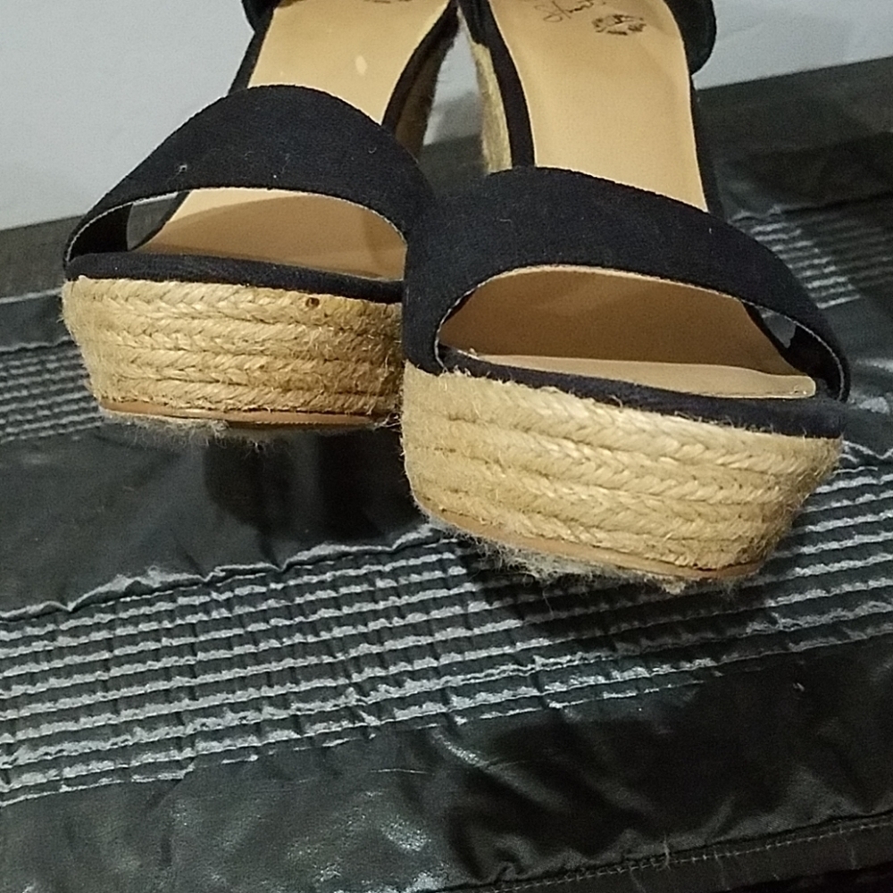 ESPADRILLE WEDGES Sandals COLIN STUART Beach Resort Summer Vacay Casual - Picture 8 of 8